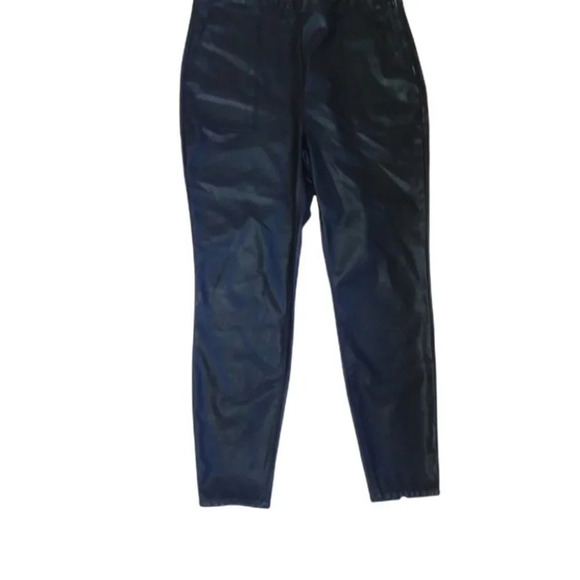 BLANKNYC Carbon Vegan Leather Black Pant Leggings - Picture 5 of 8